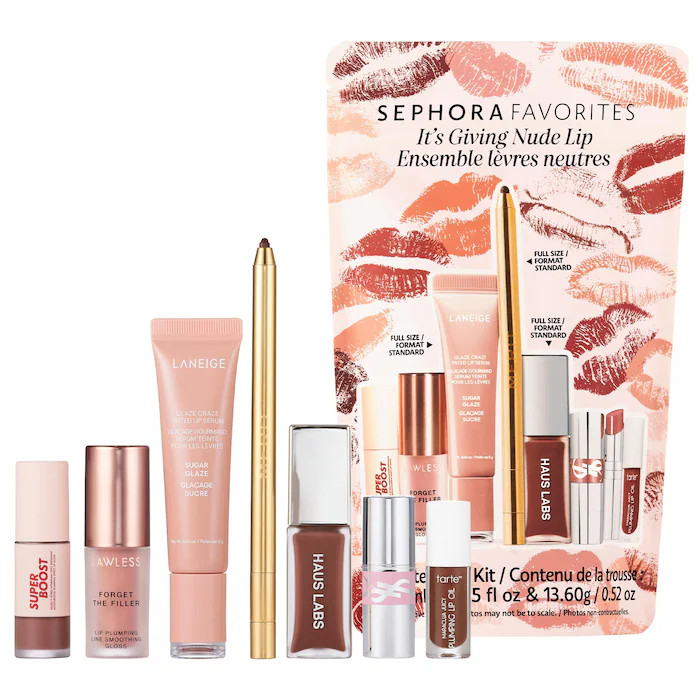 It's Giving Nude Lip Makeup Value Set | Sephora (US)