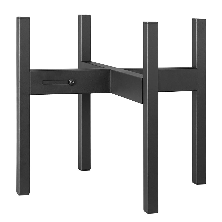 FaithLand Plant Stand, Adjustable Size Fits 12 13 14 15 16 Inches Large Plant Pot, Metal Planter ... | Amazon (US)
