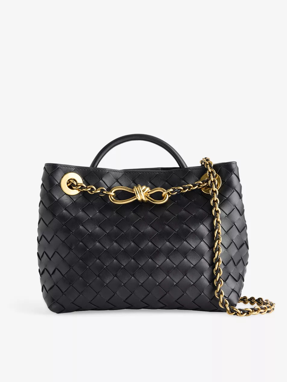 Andiamo small leather top-handle bag | Selfridges
