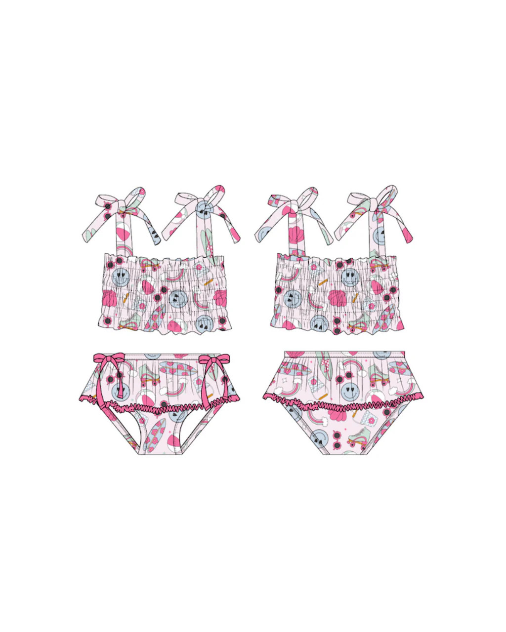EXCLUSIVE BEACHING IT WITH BRYNNLEIGH DREAM TANKINI TWO PIECE SWIM SUIT | Dream Big Little Co.
