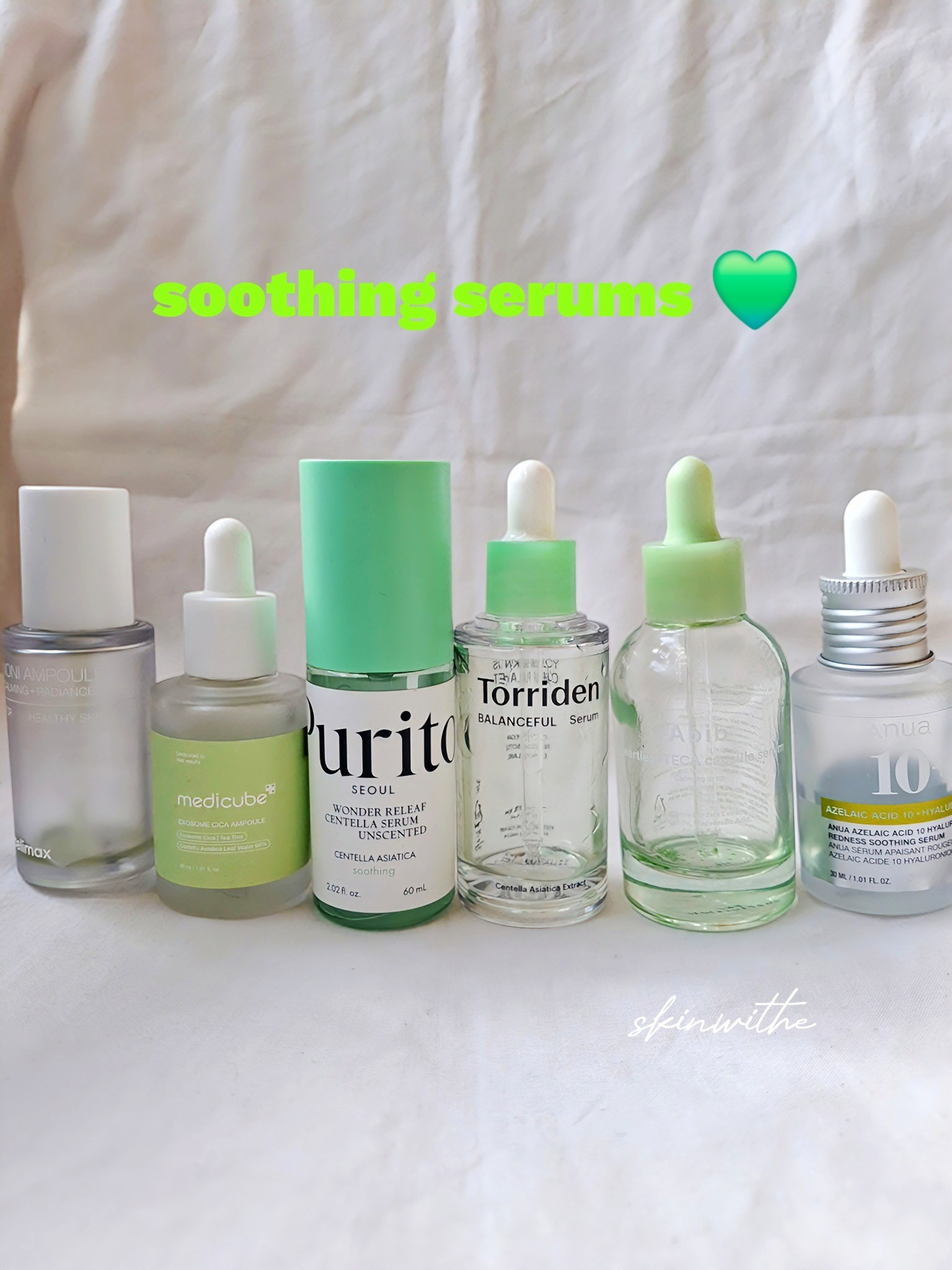 Love these serums to help calm and soothe the skin 💚Korean skincare kbeauty 

#LTKGiftGuide #LTKHoliday #LTKBeauty