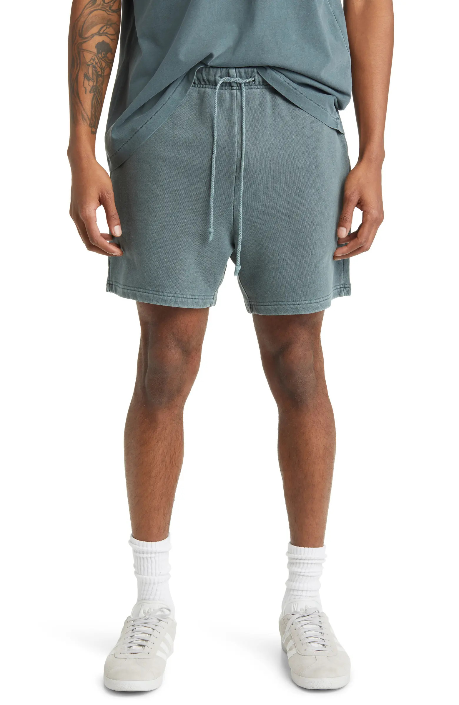 Core Organic Cotton Brushed Terry Sweat Shorts | Nordstrom