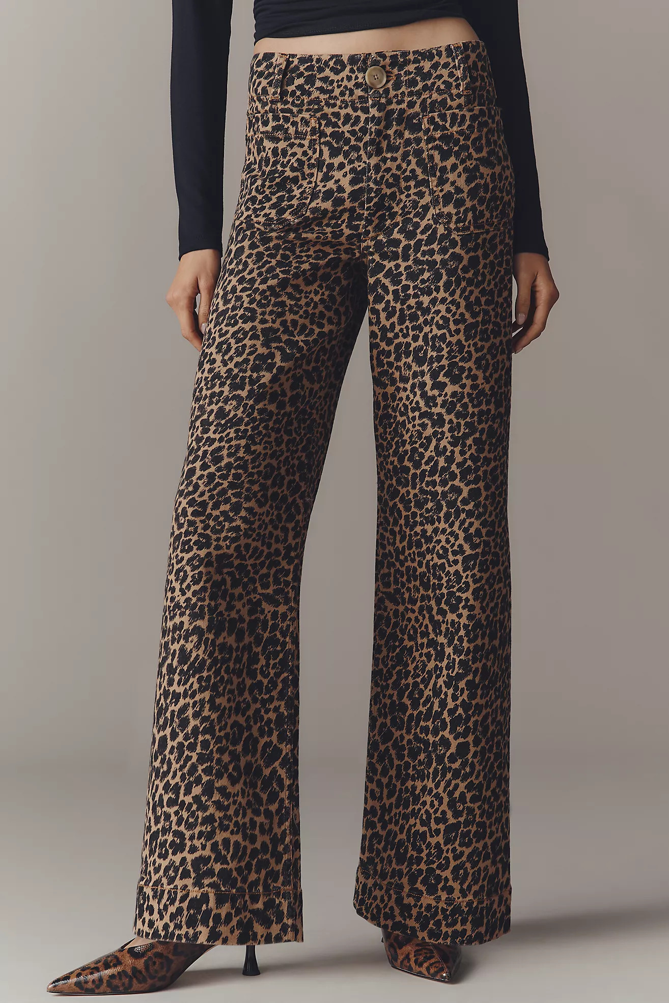 The Colette Full-Length Wide-Leg Jeans by Maeve | Anthropologie (US)