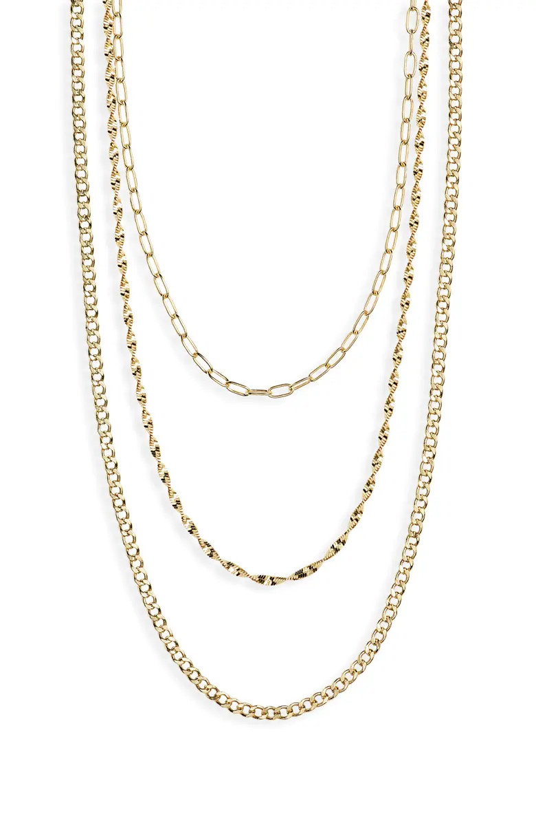 Layered Chain Necklace | Nordstrom