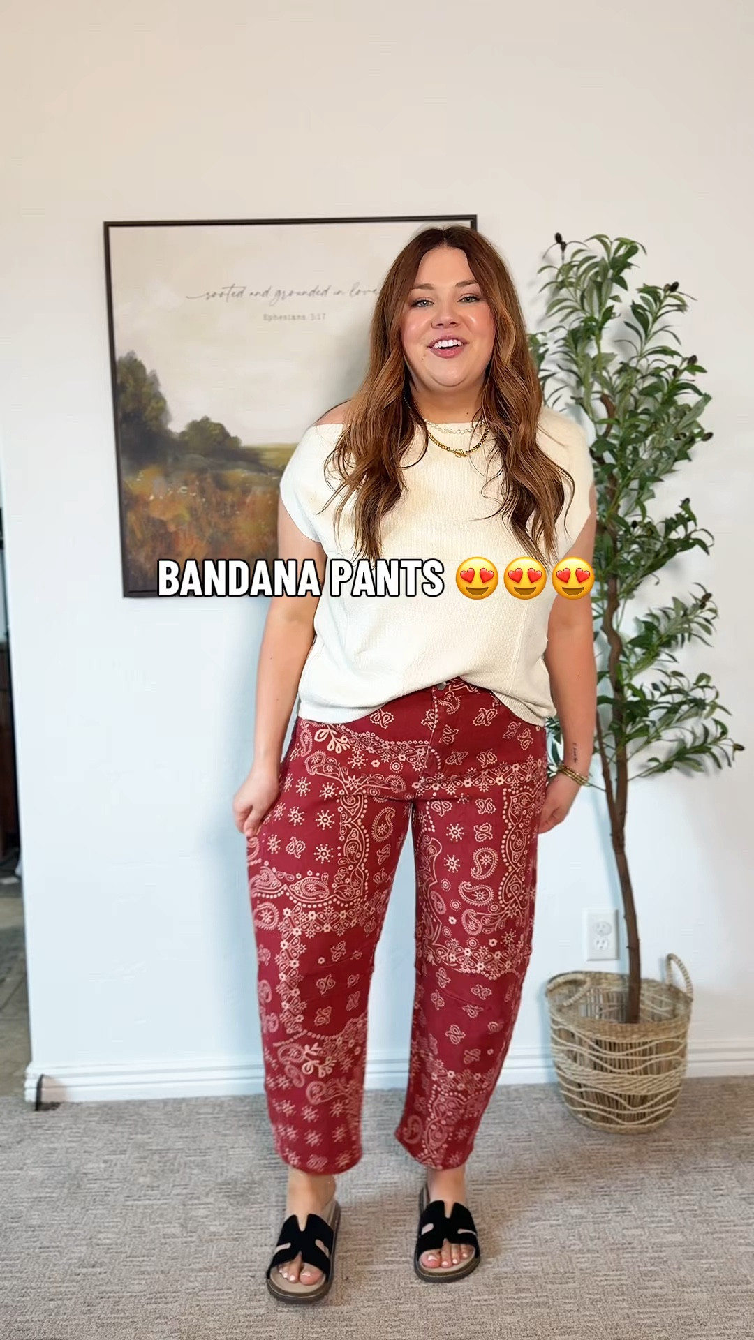 Freaking cutest barrel pants! Wearing XL should have done L! 5’6 200 lbs  

#LTKMothersDay #LTKMidsize