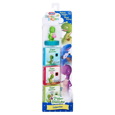 Little Tikes Story Dream Machine HarperCollins Digger the Dinosaur Collection Storytime Audio Books | Target