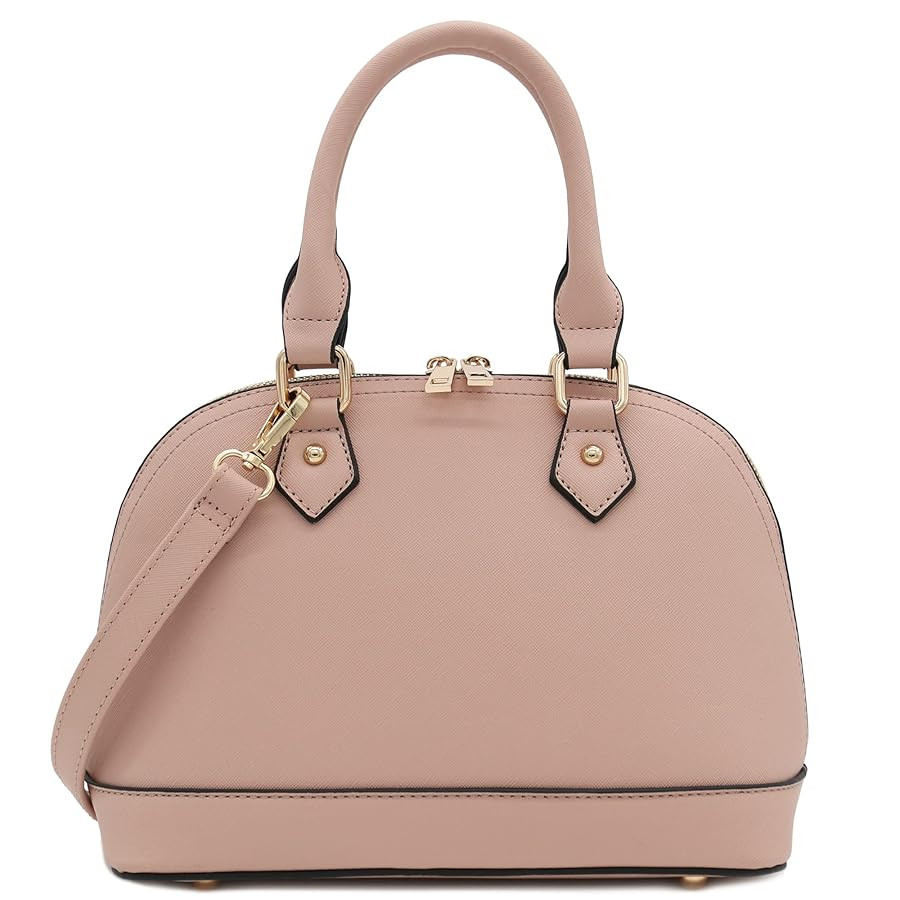 Zip-Around Saffiano Classic Dome Satchel | Amazon (US)