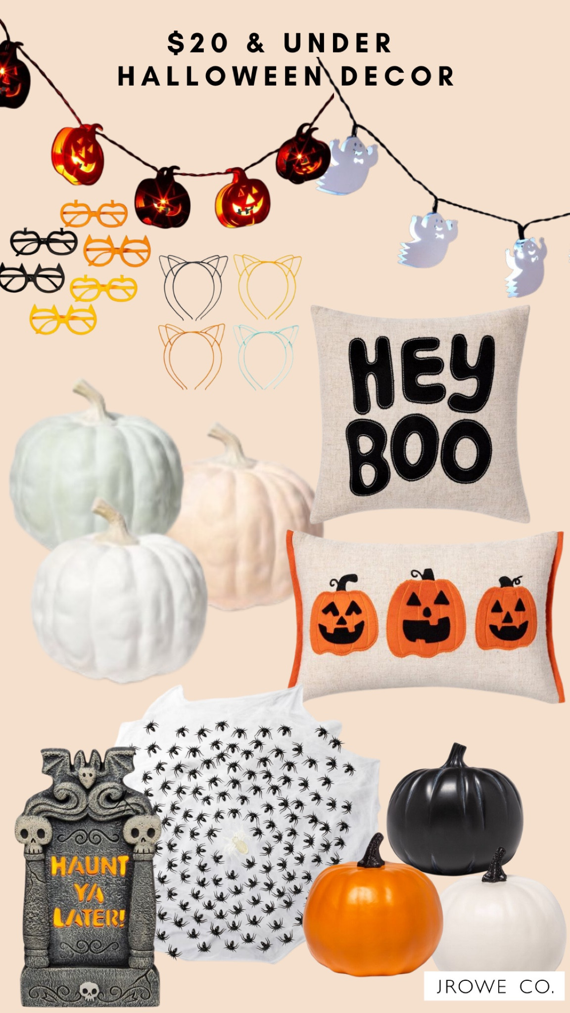 $20 or less Falloween decor from Target! 

#LTKHalloween #LTKSeasonal #LTKhome
