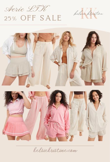 Aerie LTK 25% off sale 🙌🏻🙌🏻

Athleisure outfits, tennis skirt, button down shirt, linen pants, loungewear

#LTKSpringSale #LTKstyletip #LTKSeasonal