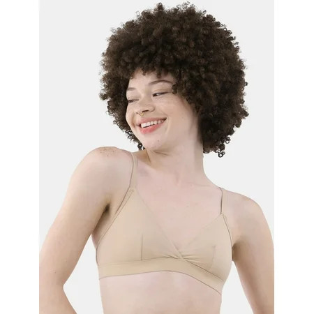 No Boundaries Fit Stretch Triangle Bralette Women s XS-3XL | Walmart (US)