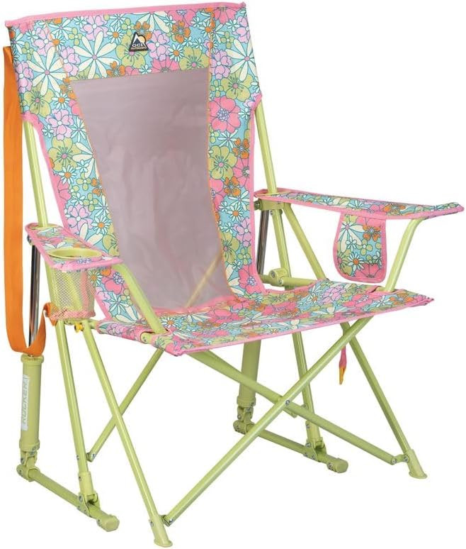 GCI Outdoor Comfort Pro Rocker Camping Chair | Portable Folding Rocking Chair with Durable Armres... | Amazon (US)