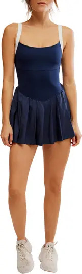 Free People Swing of Things Mixed Media Tennis Dress | Nordstrom | Nordstrom