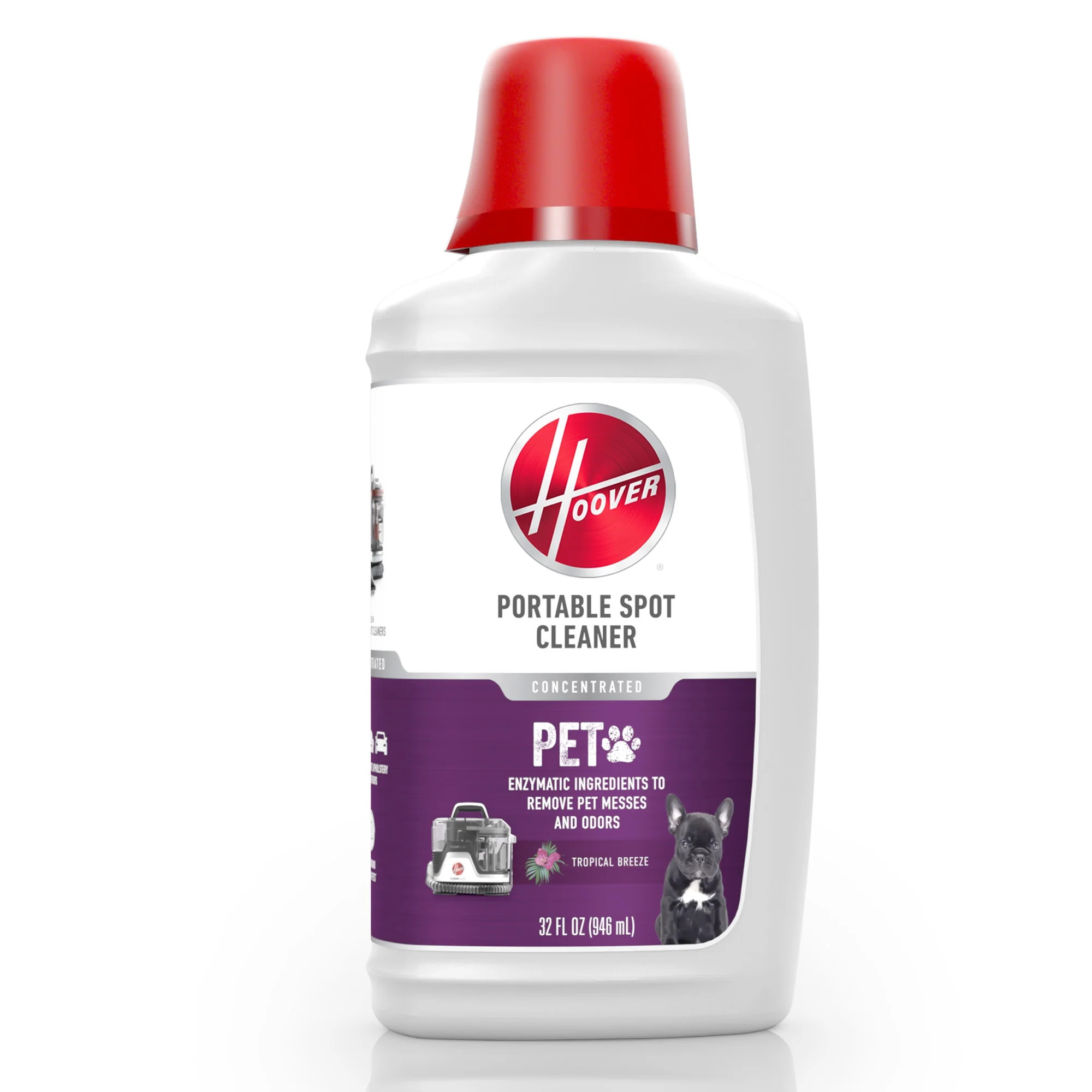 Hoover Pet Portable Spot Carpet Cleaner Solution, Tropical Breeze Scent, for Carpet, Upholstery, ... | Walmart (US)