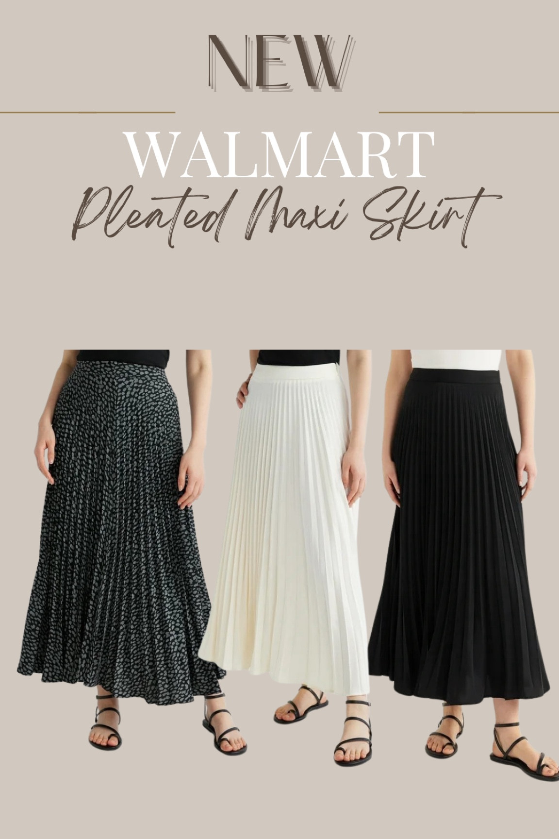 Walmart pleated maxi skirt. 




#LTKOver40 #LTKStyleTip #LTKWorkwear
