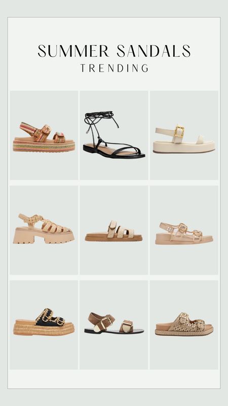 The cutest summer sandals!!

Rafia | wrap up | platform | dolce vita | sam Edelman | Steve Madden 

#LTKSeasonal #LTKstyletip #LTKshoecrush