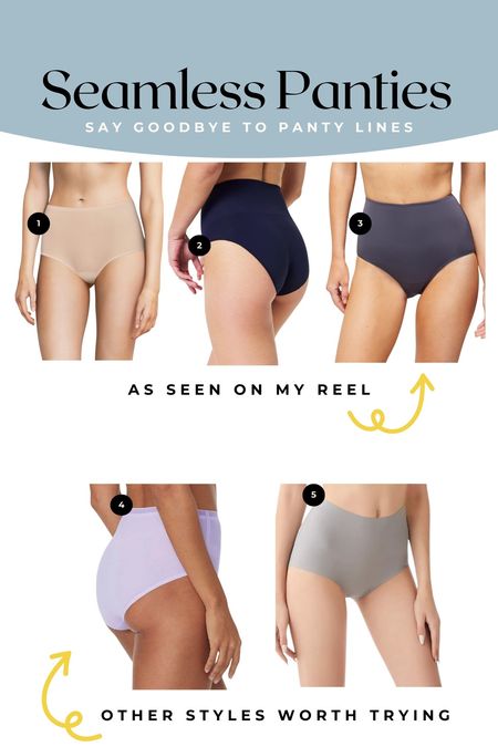 Most loved last week: seamless panties! Sharing a few of my favorites and some must try options! 

#LTKworkwear #LTKstyletip #LTKmidsize