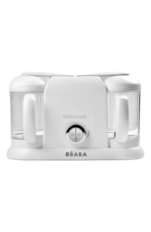BEABA Babycook® Duo Baby Food Maker & Recipe Booklet in White at Nordstrom | Nordstrom