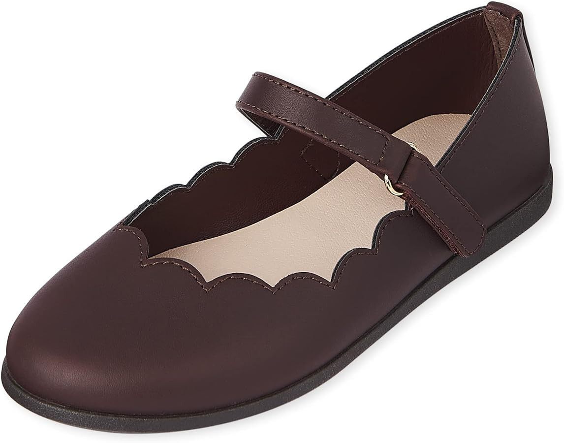 The Children's Place girls Closed Toe Maryjane Flats | Amazon (US)