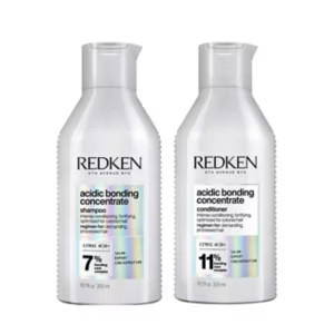 REDKEN Acidic Bonding Concentrate Shampoo and Conditioner Bond Repair Bundle For Damaged Hair | Boots.com