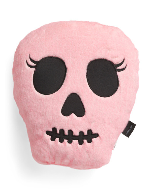 15x18 Two Tone Skull Shape Pillows | TJ Maxx