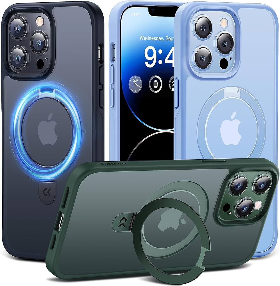 CASEKOO Designed for iPhone 13 Pro Case with Magnetic Invisible Stand [Military Drop Protection] ... | Amazon (US)