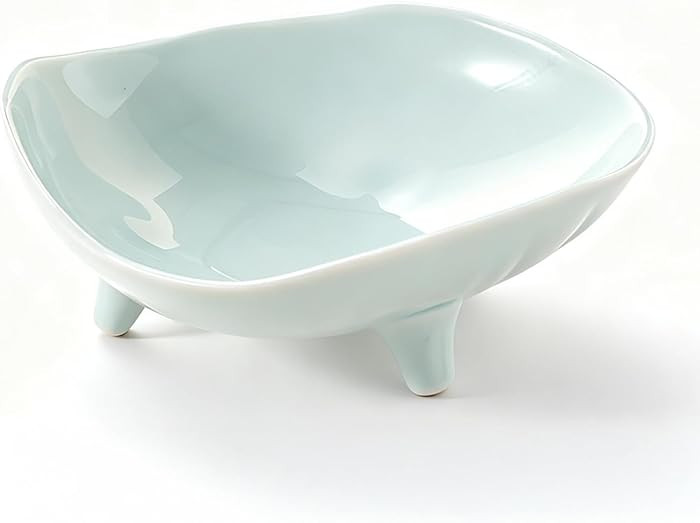 Three-Legs Ceramic Fruit Bowl, 6.5inch Ceramic Bowl for Kitchen Counter, Table D\u00e9cor Oval La... | Amazon (CA)