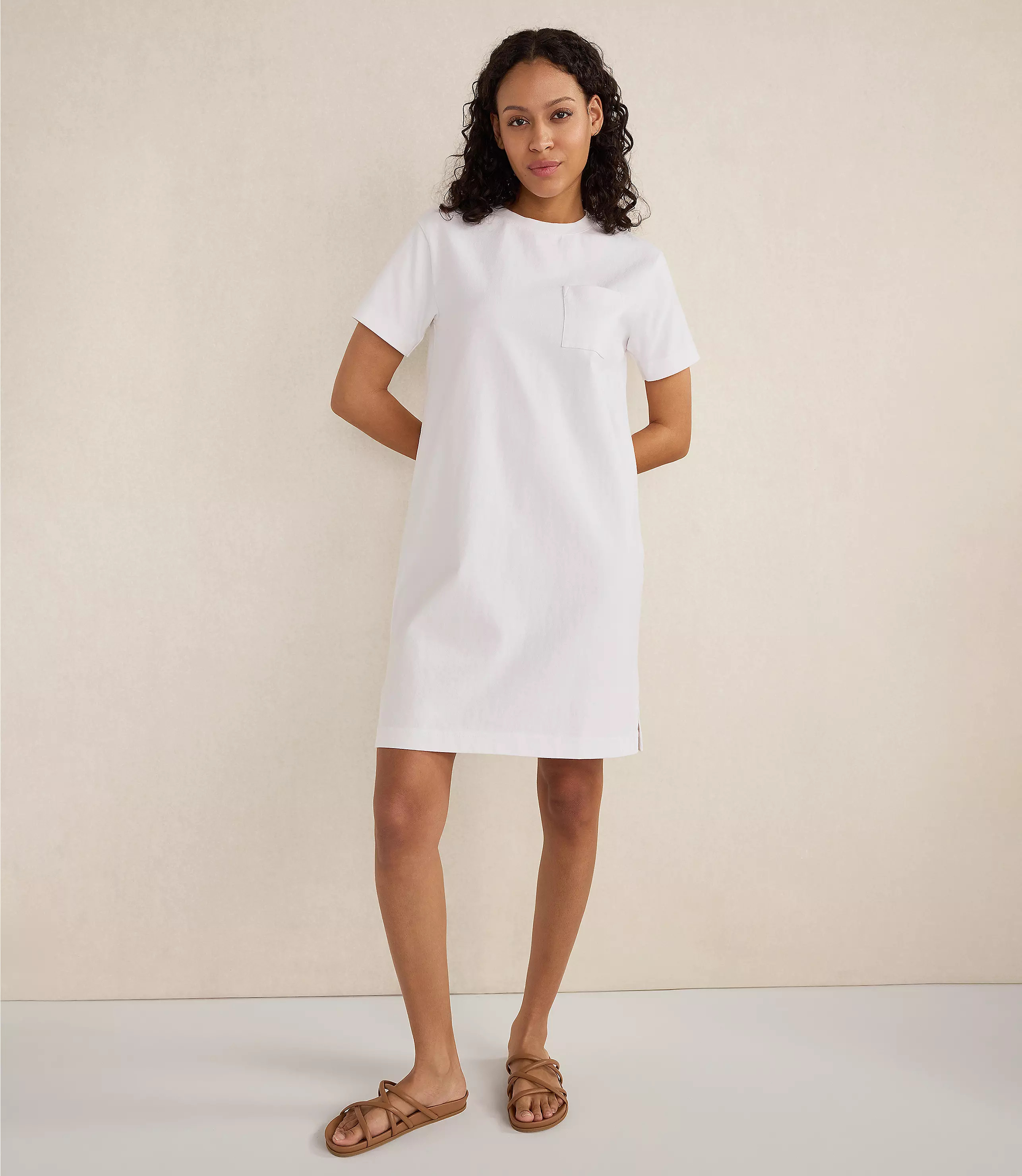 Haven Well Within Organic Cotton Relaxed T-Shirt Dress | LOFT
