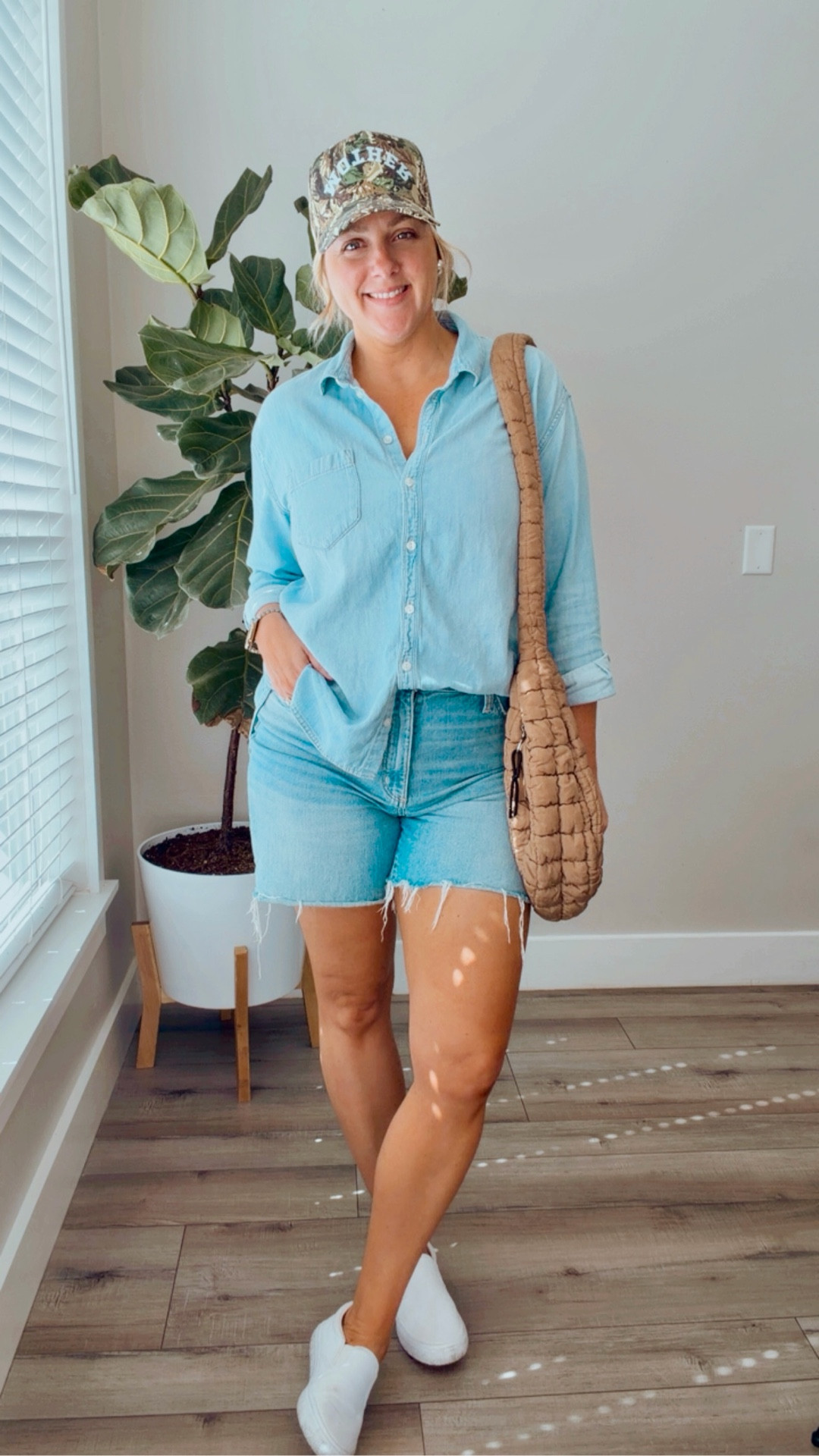 Canadian tuxedo… but make it summer. 👖☀️
Denim on denim, white sneakers, iced coffee in hand and ready for whatever the day throws at me.

#denimondenim #canadiantuxedo #momstyle #casualchic #everydaylook

#LTKmomlife #LTKOver40 #LTKMidsize