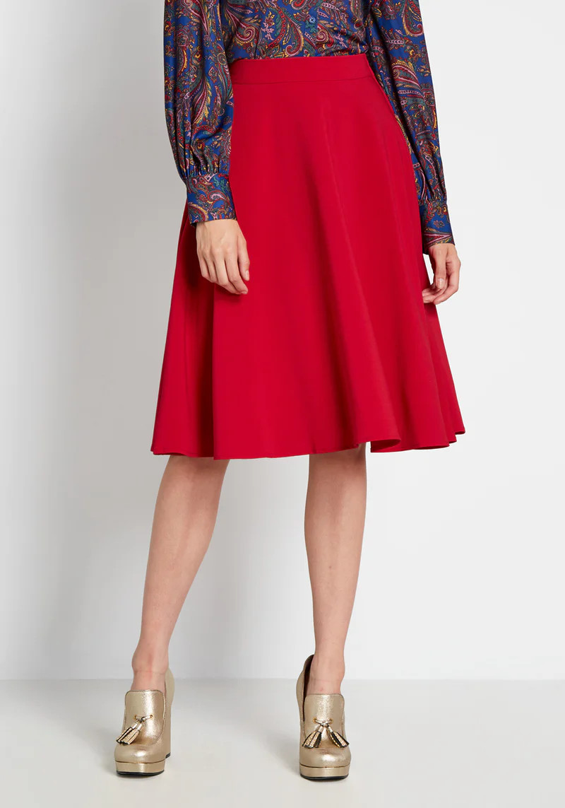 Just This Sway A-Line Skirt | ModCloth