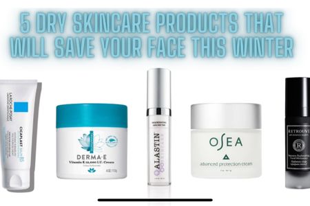 5 DRY SKINCARE PRODUCTS THAT WILL SAVE YOUR FACE THIS WINTER. If you struggle with dry skin during the winter months, you need to checkout my top 5 skincare products that will save your face this winter #skincare #beauty #winter #dryskin #moisture

#LTKFind #LTKbeauty