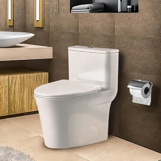 Fine Fixtures Modern One Piece Round ToiletBrand: Fine FixturesShare with a friendShare | Bed Bath & Beyond