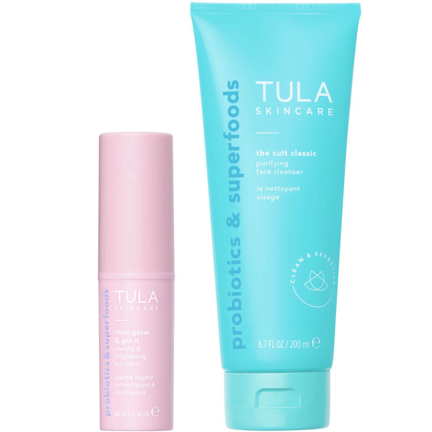 TULA Skincare Cleanse & Glow Iconic Duo | Dermstore (US)