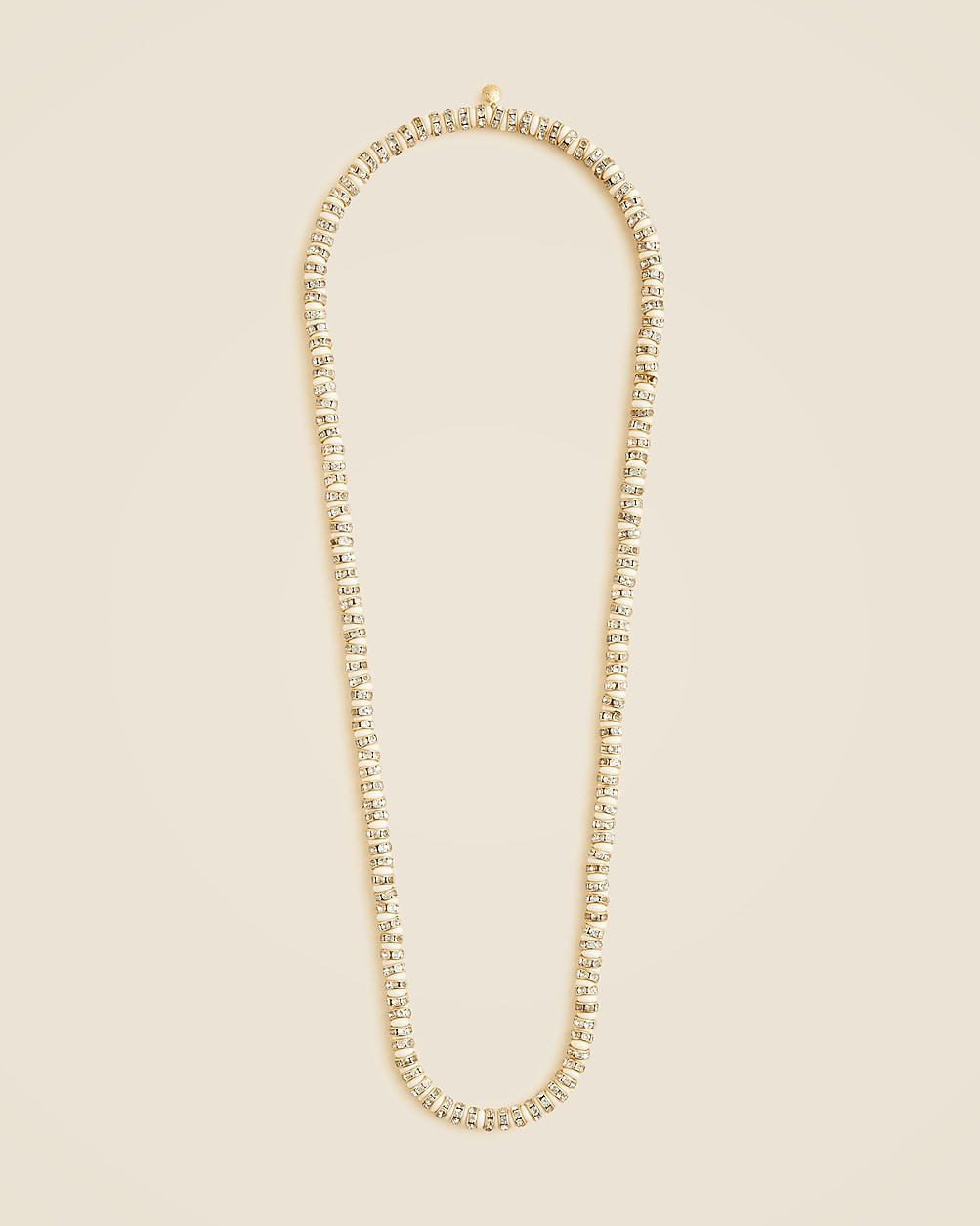 Striped crystal necklace | J. Crew US