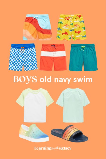 Right now Old Navy swim is on sale! These are the pieces I’m grabbing for my boys 🤿🩳☀️🧡

old navy | boys swimsuits | summer essentials | affordable | toddler

#LTKSaleAlert #LTKSwim #LTKKids