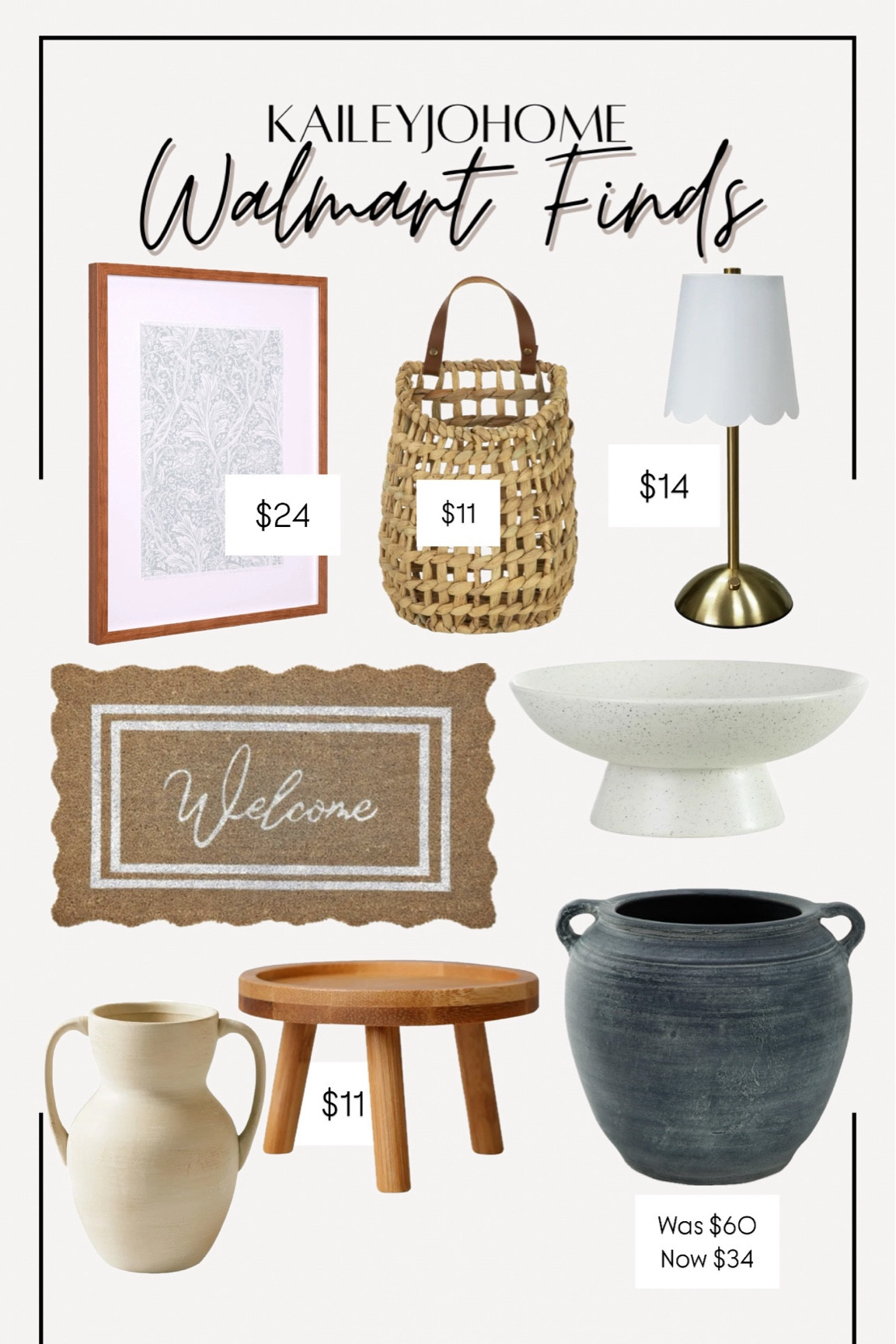 Walmart Home Decor 

#LTKSaleAlert #LTKHome #LTKFindsUnder50