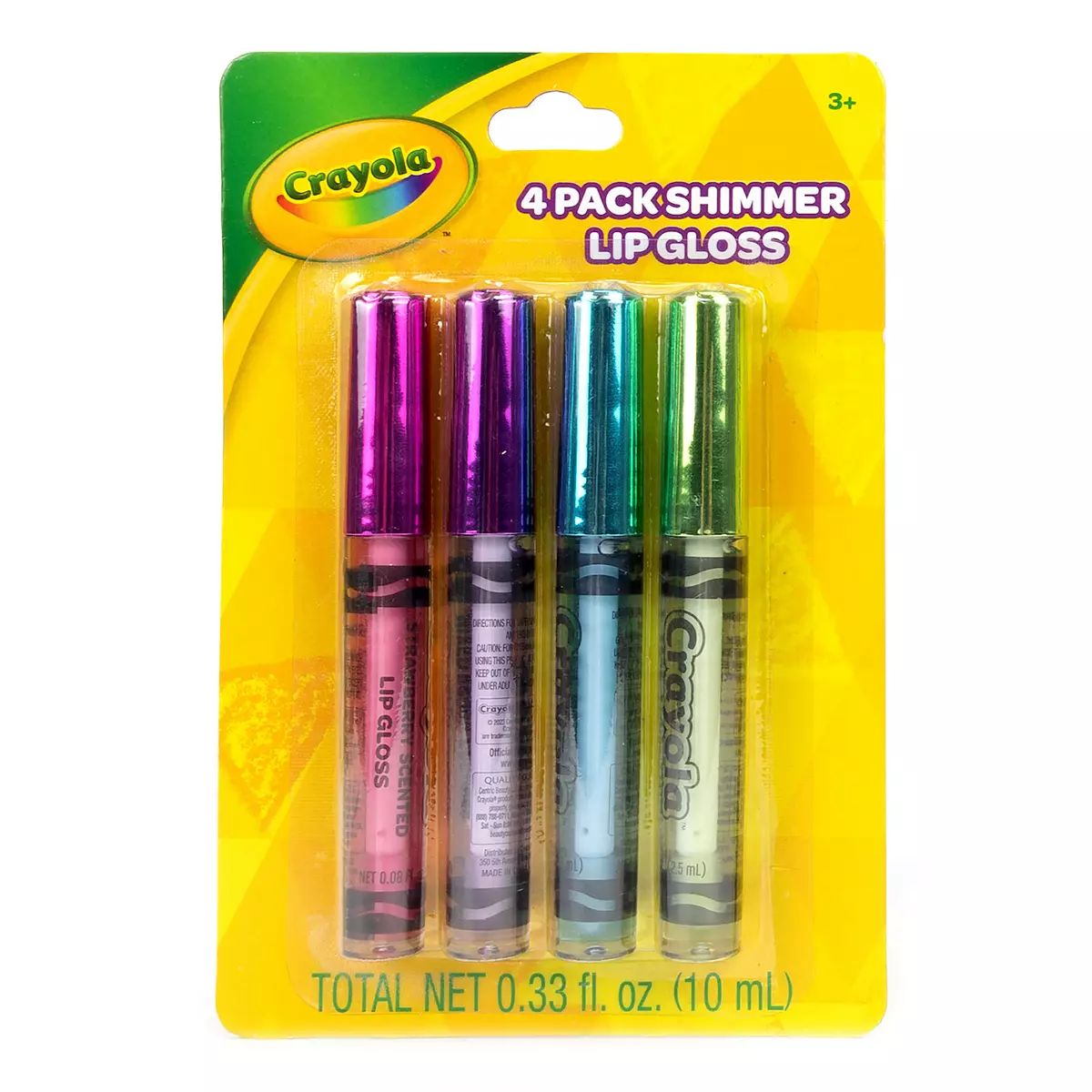 Crayola 4-Pack Shimmer Lip Gloss | Kohl's