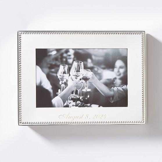 Celebration Beaded Photo Keepsake Box | Mark and Graham