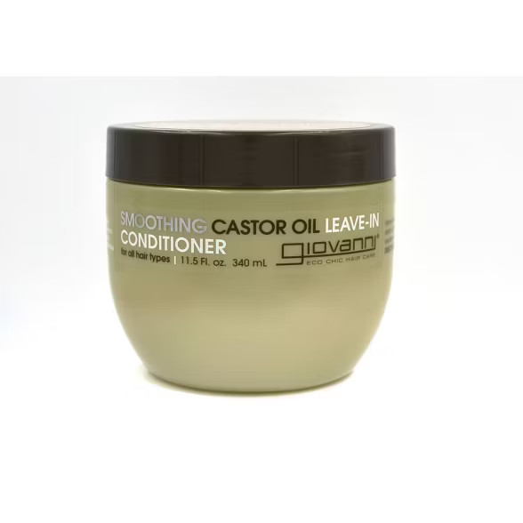 Giovanni Smoothing Castor Oil Leave-in Conditioner - 11.5 fl oz | Target
