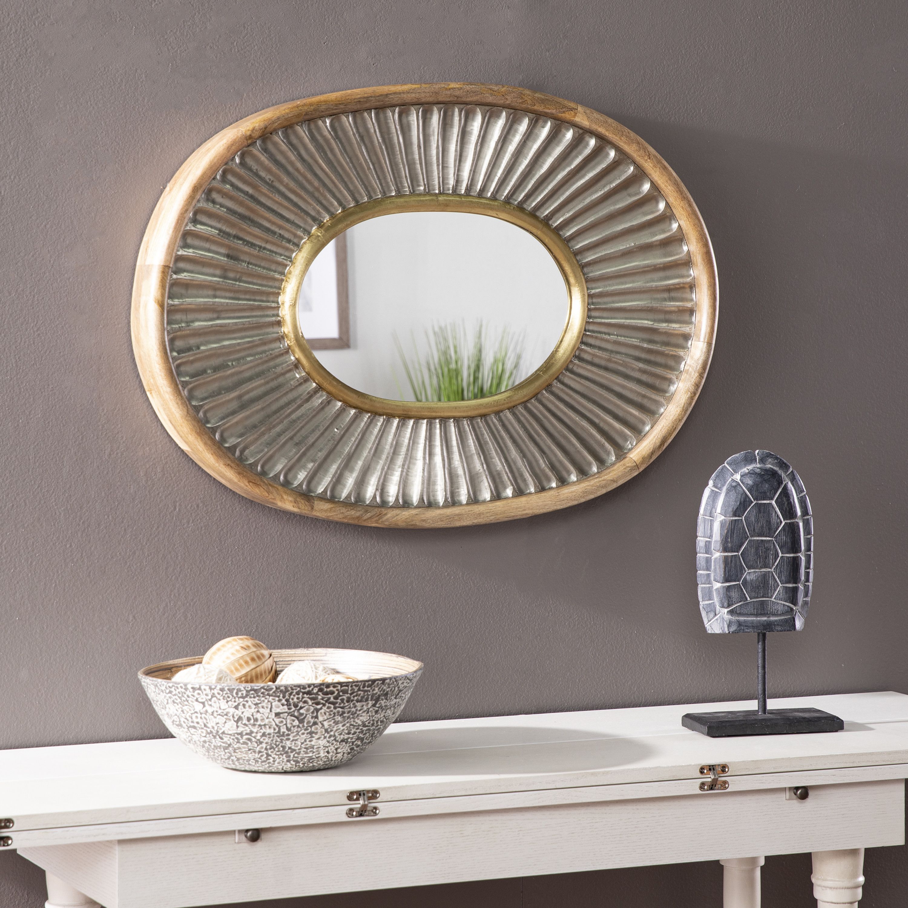 Froali Oval Decorative Mirror - Walmart.com | Walmart (US)
