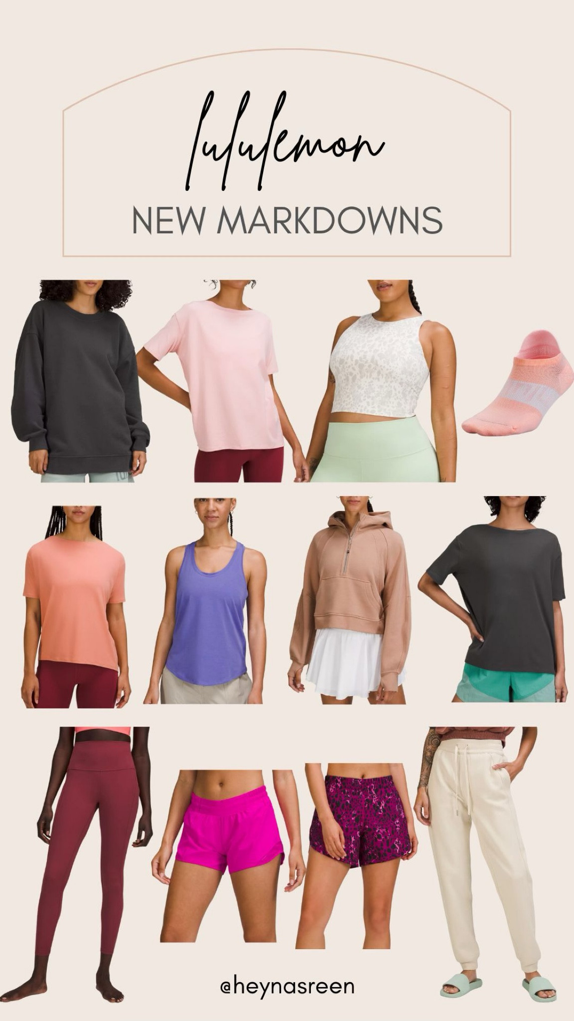 Lululemon new markdowns 

#LTKfit #LTKsalealert