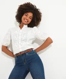 Patsy Embroidered Blouse | Joe Browns