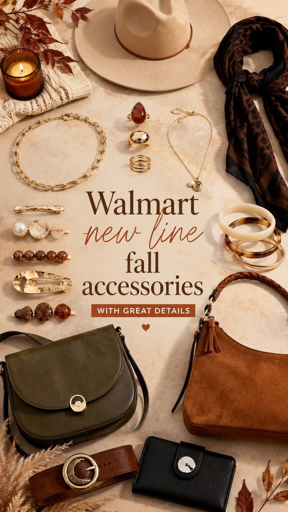 Walmart New Accessories 


Affordable women’s accessories. Trending women’s fall accessories for less.

#LTKSeasonal #LTKmomlife