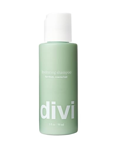 Divi Hydrating Shampoo for Women and Men - Gently Cleanses and Removes Scalp Buildup - Hydrates, Strengthens, and Nourishes Hair - Vegan, Cruelty-Free, Paraben-Free - Travel Size, 2 Fl Oz | Amazon (US)