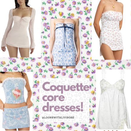 (Click on products for more dress style options - lots of these amazon ones are technically “same product” but with 10 options or so! Love these romantic, coquette vibes for light summer looks🕊

#LTKstyletip #LTKSeasonal #LTKsalealert