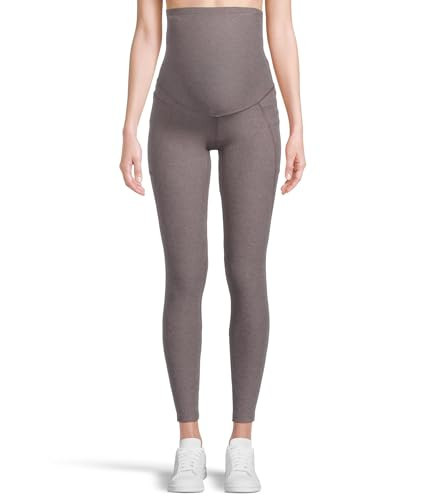 Beyond Yoga Women's Spacedye Love The Bump Maternity Pocket Midi Leggi Soft Umber Heather Large | Amazon (US)