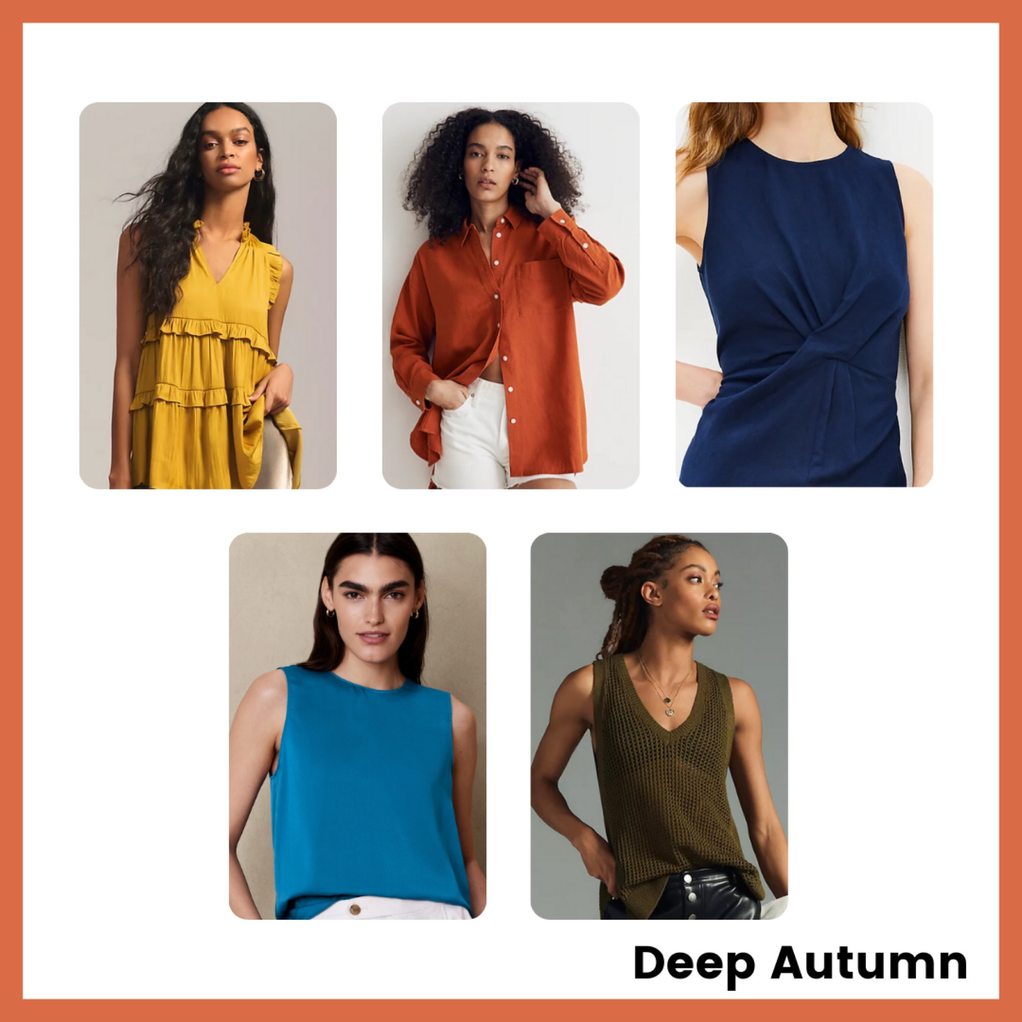#deepautumnstyle #coloranalysis #deepautumn #autumn

#LTKunder50 #LTKSeasonal #LTKunder100