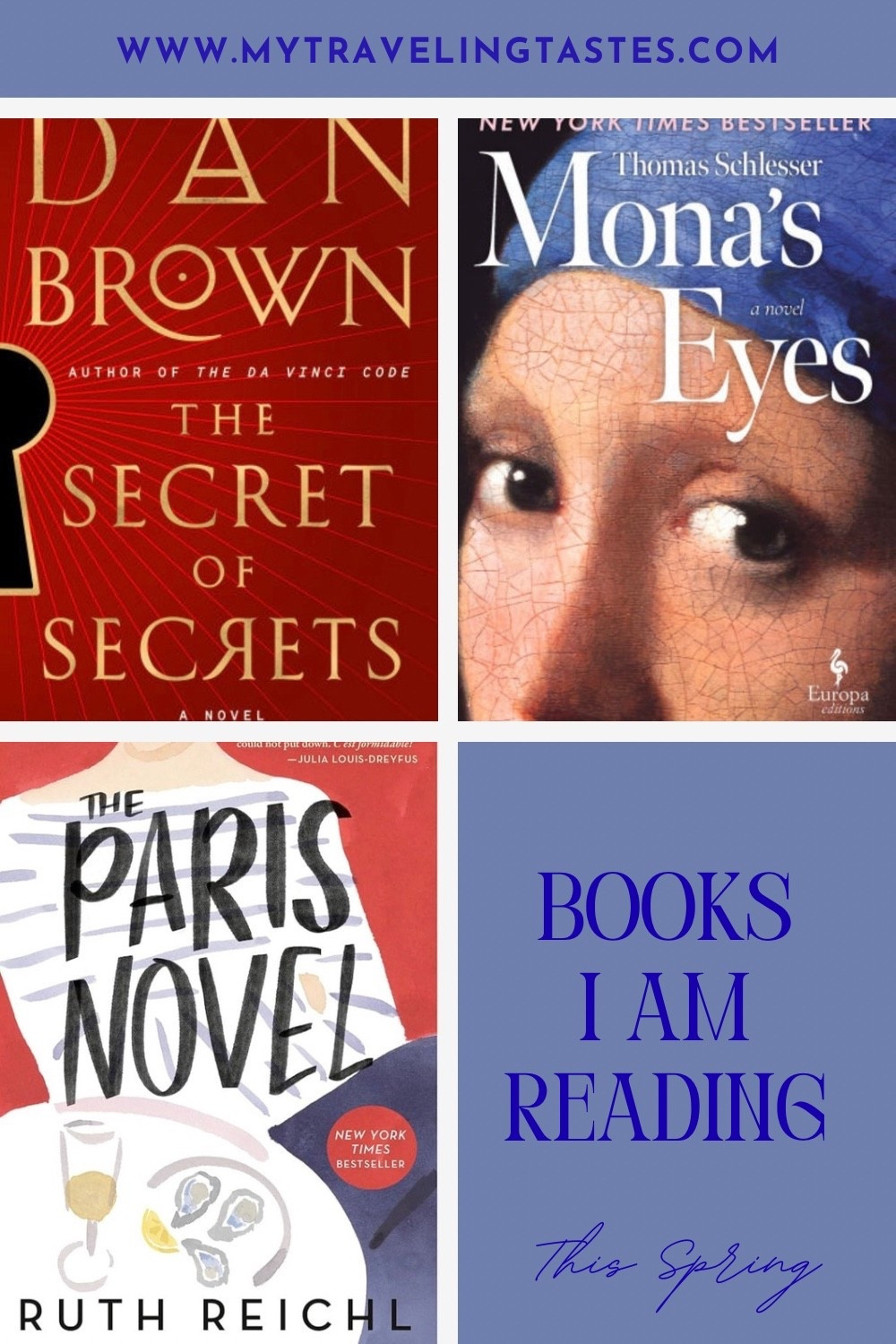 Do you like to read? 

I have been a reader since I was a child! I come from a family of readers. I even worked in a library during high school! Here are some of the books I’d like to read this Spring! 

#LTKTravel #LTKOver40 #LTKdayinmylife