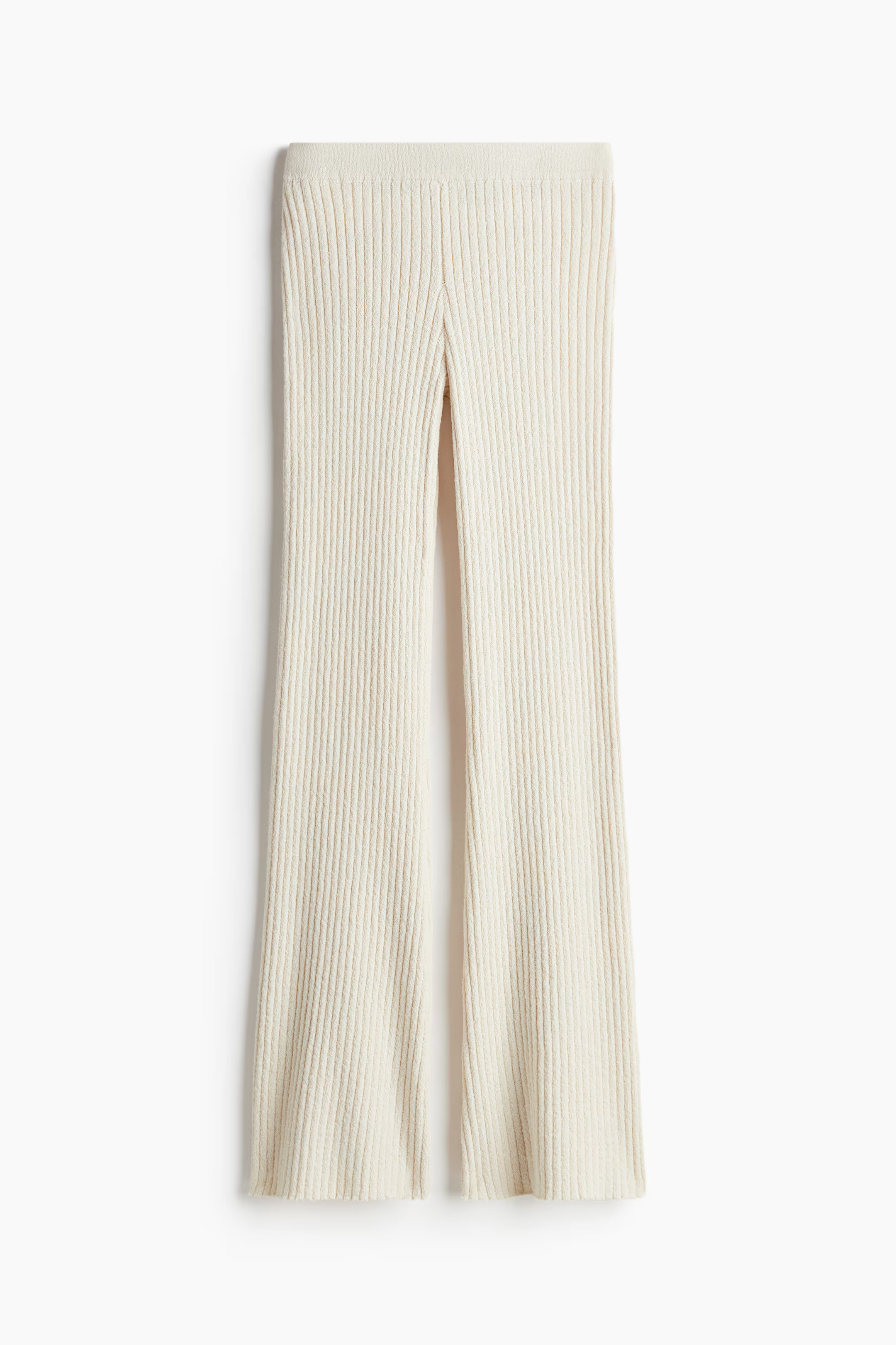 Flared Rib-Knit Pants | H&M (US + CA)