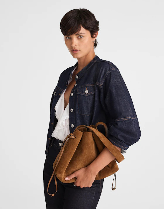 The Drawstring Shoulder Bag | Madewell