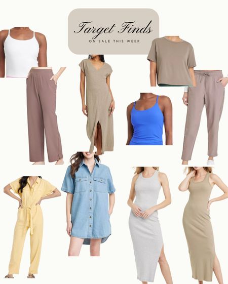 Target circle week 30% off activewear and jumpsuits and dresses! Tried these on & loved them. 

#LTKfindsunder50 #LTKxTarget #LTKsalealert